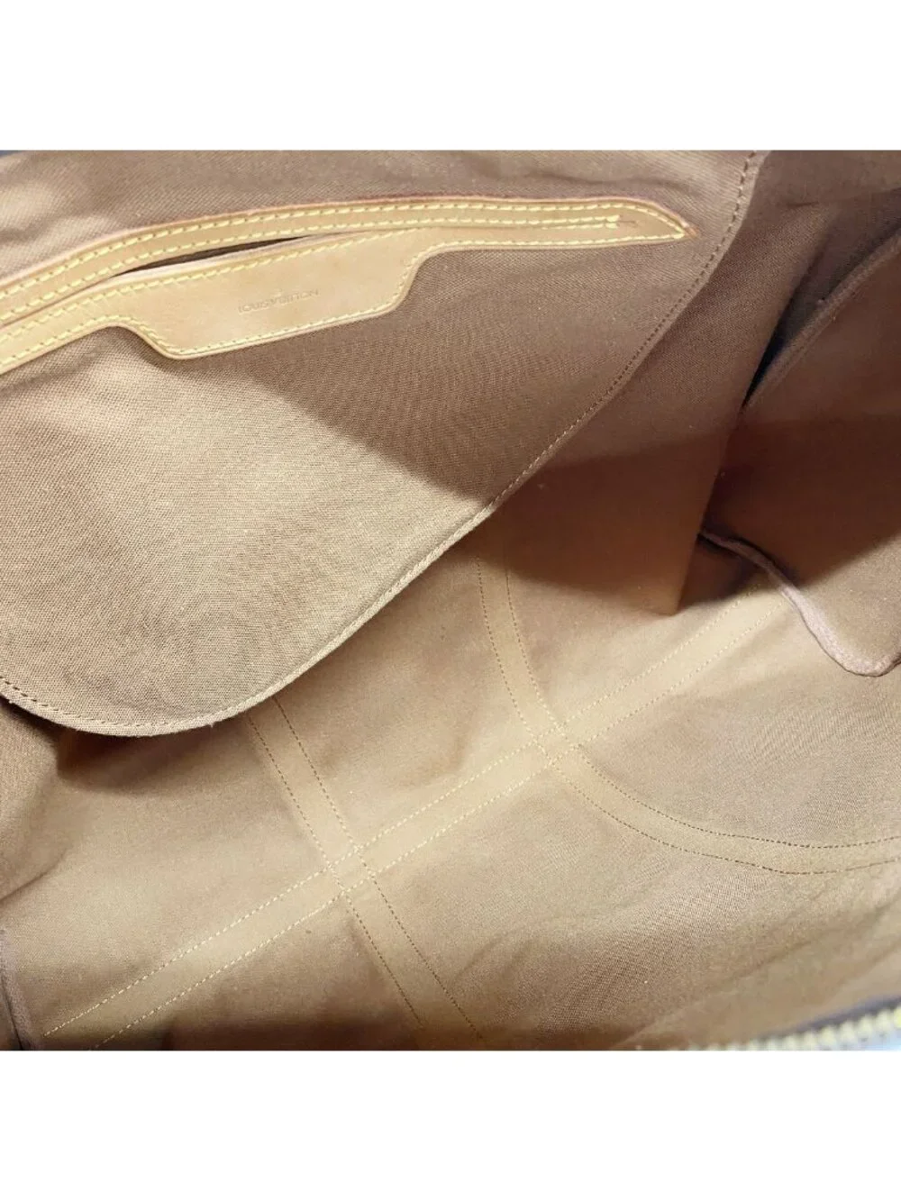 Louis Vuitton Boston Bag Monogram Flanerie 45 Brown